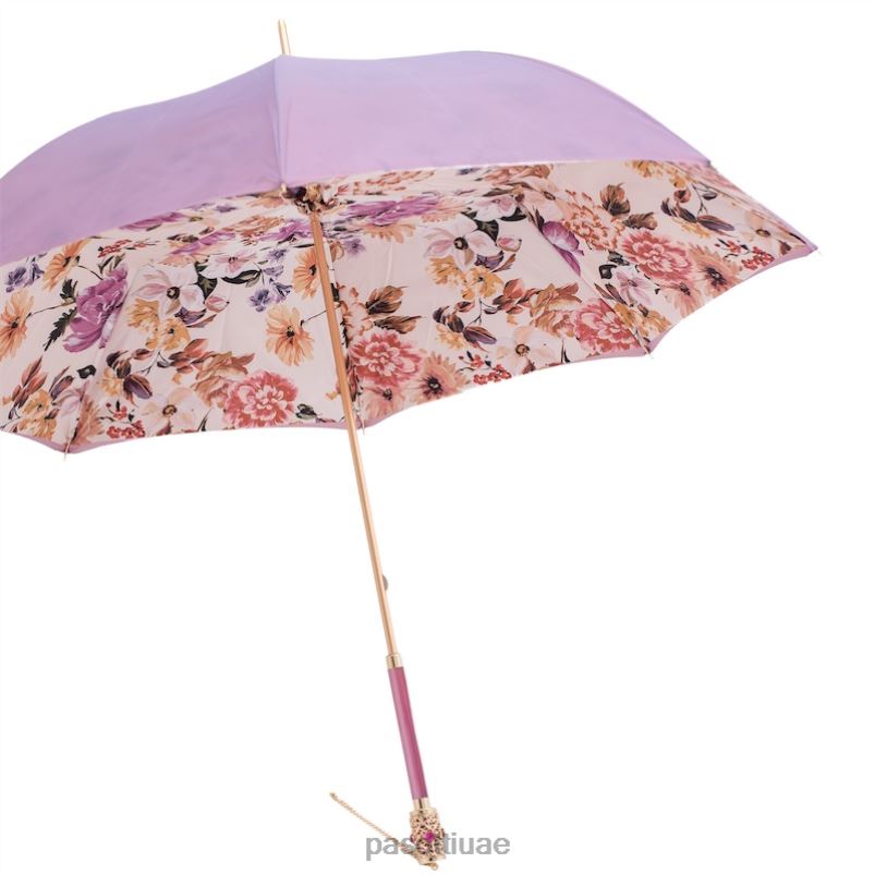 مظلة | 189 9a436-9 f30pf - مظلة زهور أرجوانية فاتحة PASOTTI Z446V335